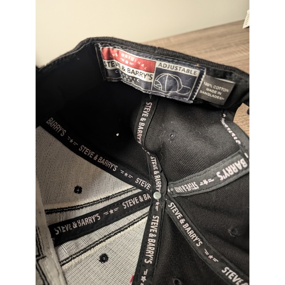 Chevrolet Hat Cap Black Red Adjustable Steve & Barrys Bowtie Logo Racing - Picture 6 of 7